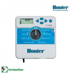 Centralina Hunter  X-Core 4  4 stazioni 230 VAC (Programmatore) per Interno XC401I-E