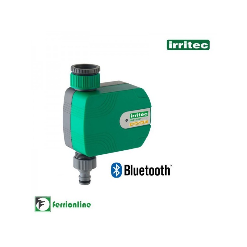 Centralina Irritec 1 stazione a batteria da rubinetto GreenTimer BT Bluetooth - IGGTB1250