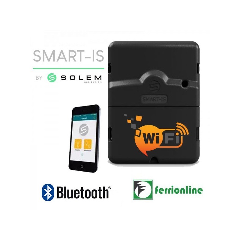 Centralina Programmatore Solem 6 stazioni Bluetooth/WI-FI SMART-IS - 967066 Centralina Programmatore Solem 6 stazioni Bluetooth/WI-FI SMART-IS - 967066