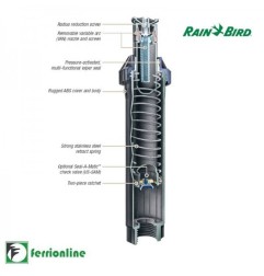 Irrigatore statico US-HE412HE - Testina 12HE-VAN - RAIN BIRD Alzo 10