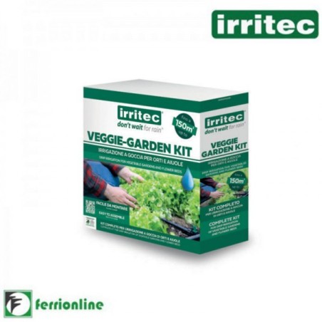 Veggie Garden Kit! Per L’Irrigazione a Goccia Di Orti e Aiuole - Irritec - Art. SHI150ST20NFI