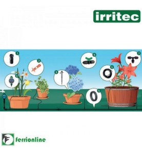 Terrace Kit! Per L'Irrigazione Di Vasi e Fioriere – Timer Incluso!!!- Irritec - Art.SHTE20ST16A1000