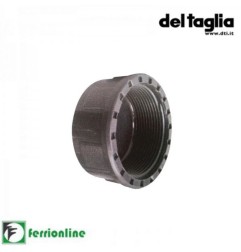 Tappo con O-Ring per collettore elettrovalvole - Ø 1" femmina C-100-G - Del Taglia