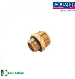 Nipplo Per Collettori in ottone - 1" x 3/4" Colortap Cod. COL 221