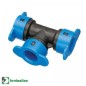 Blu-Lock  Tee tubo/tubo/tubo BL-TEE Giunto Rapido