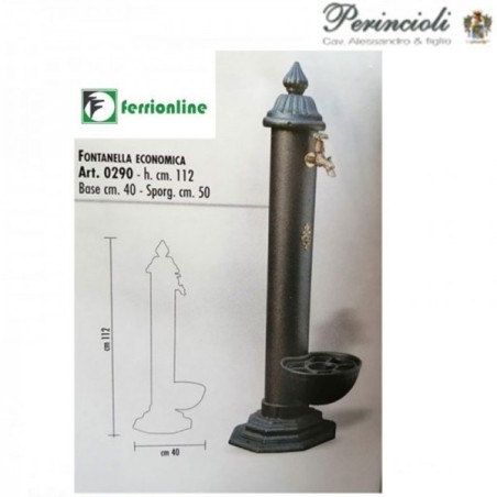 Fontanella Economica in Ghisa H. 112 cm Art. 0290