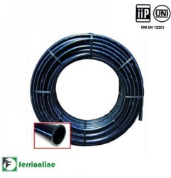 Tubo Polietilene Hd Nero/Blu ⌀ 20 mm PN16 - 100mt