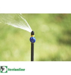 Micro-irrigatore - Spruzzatore Idra 90° regolabile nera - Jet Spray