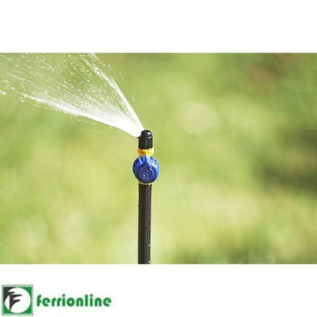 Micro-irrigatore - Spruzzatore Idra 90° regolabile nera - Jet Spray