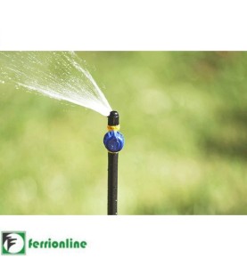 Micro-irrigatore - Spruzzatore Idra 90° regolabile nera - Jet Spray