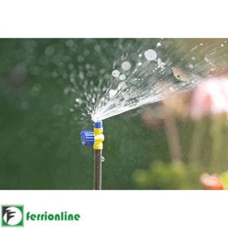 Micro-irrigatore - Spruzzatore Idra 180° regolabile blu - Jet Spray