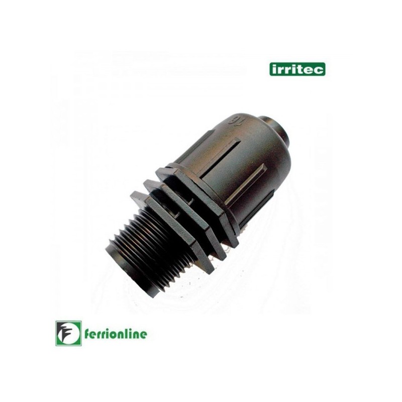 Raccordo Maschio ⌀ 16x1/2" irrigazione a goccia IRRITEC Art. 811 Raccordo Maschio ⌀ 16x1/2" irrigazione a goccia IRRITEC Art. 811
