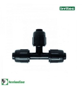 Raccordo Tee 90° ⌀ 16X16X16 irrigazione a goccia - Cod.IE8142000N160