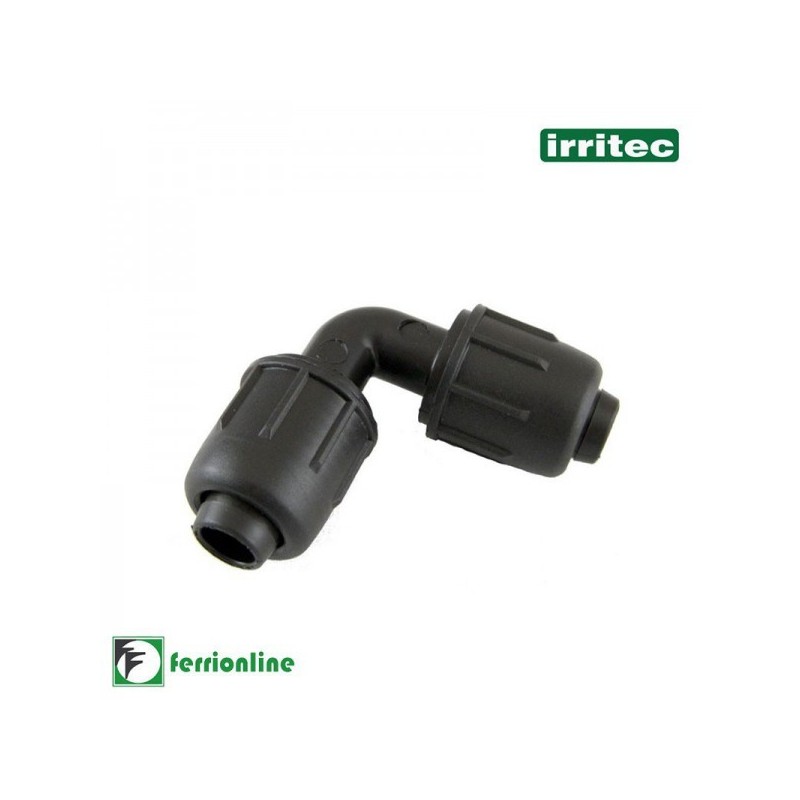 Raccordo Gomito ⌀ 16 irrigazione a goccia IRRITEC Art.823 Raccordo Gomito ⌀ 16 irrigazione a goccia IRRITEC Art.823