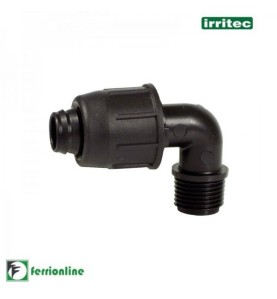 Raccordo Gomito ⌀ 16x1/2" Fil. M - irrigazione goccia IRRITEC Art.824