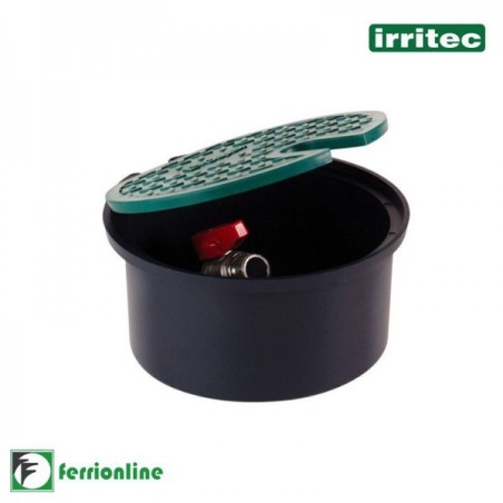 POZZETTO Circolare con valvola in Metallo 3/4" f Doppio Ingresso