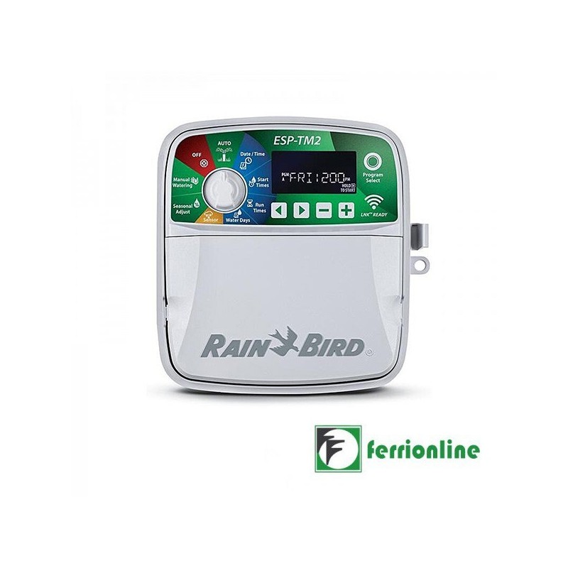 Centralina Programmatore Rain Bird 6 stazioni ESP-TM2 INDOOR -230V/24 da interno Centralina Programmatore Rain Bird 6 stazioni ESP-TM2 INDOOR -230V/24 da interno