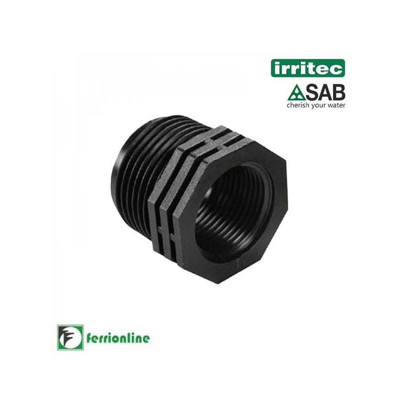 Riduzione M/F D. 3/4"x1/2" Riduzione M/F D. 3/4"x1/2"
