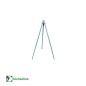 Treppiedi in acciaio elettrozincato 3/4" F con ingresso portagomma Treppiedi in acciaio elettrozincato 3/4" F con ingresso portagomma