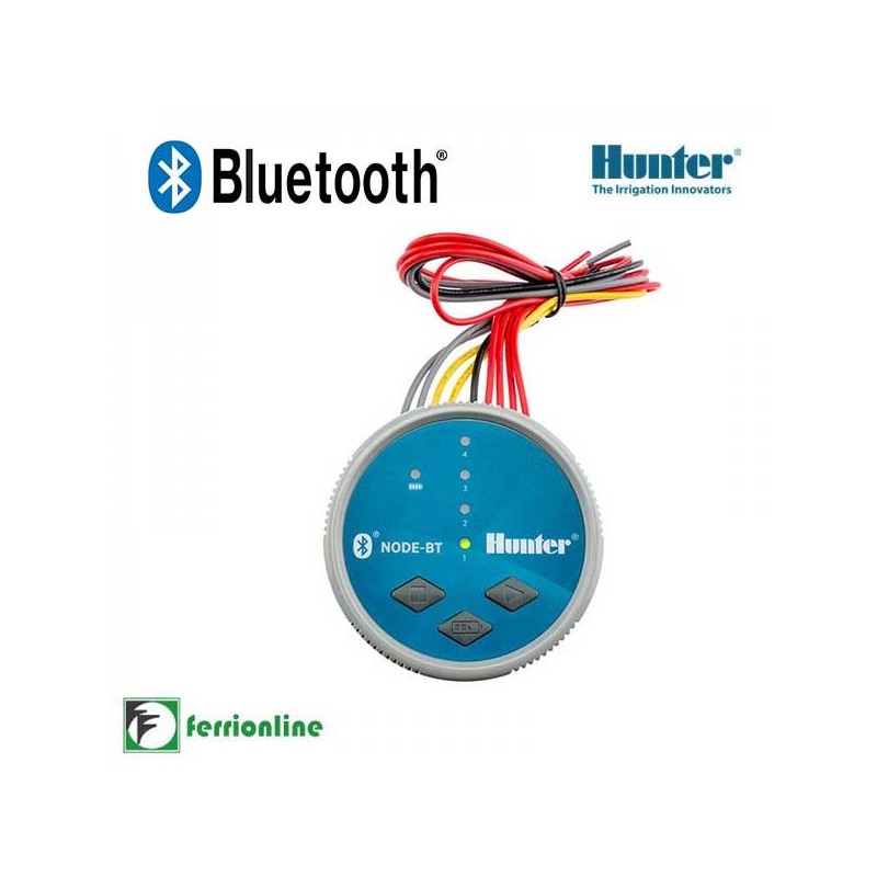 Centralina Hunter 4 stazioni a batteria Bluetooth Node-BT-400